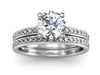 Bostonian Brighton Wedding Band - Classic Wedding Ring - Boston Jewelry