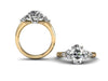 Bostonian Delana - Custom Oval Engagement Ring - Bostonian Jewelers