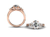 Bostonian Delana - Custom Oval Engagement Ring - Bostonian Jewelers
