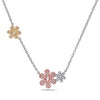 Flower Power Pave Diamond Necklace