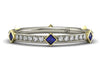 Jayine Band Custom Design - Unique Stacking Wedding Ring - Bostonian Jewelers