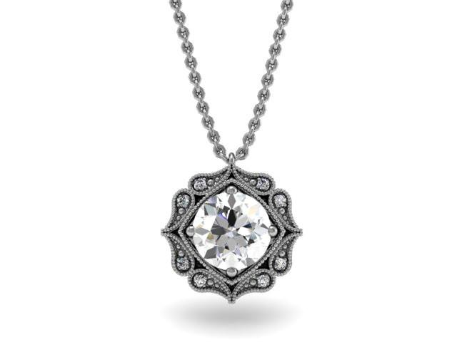 Cassandra Unique Necklace - Custom Design - Bostonian Jewelers