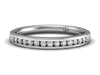 Diamond Channel Eternity Ring Classic Boston Jewelers 